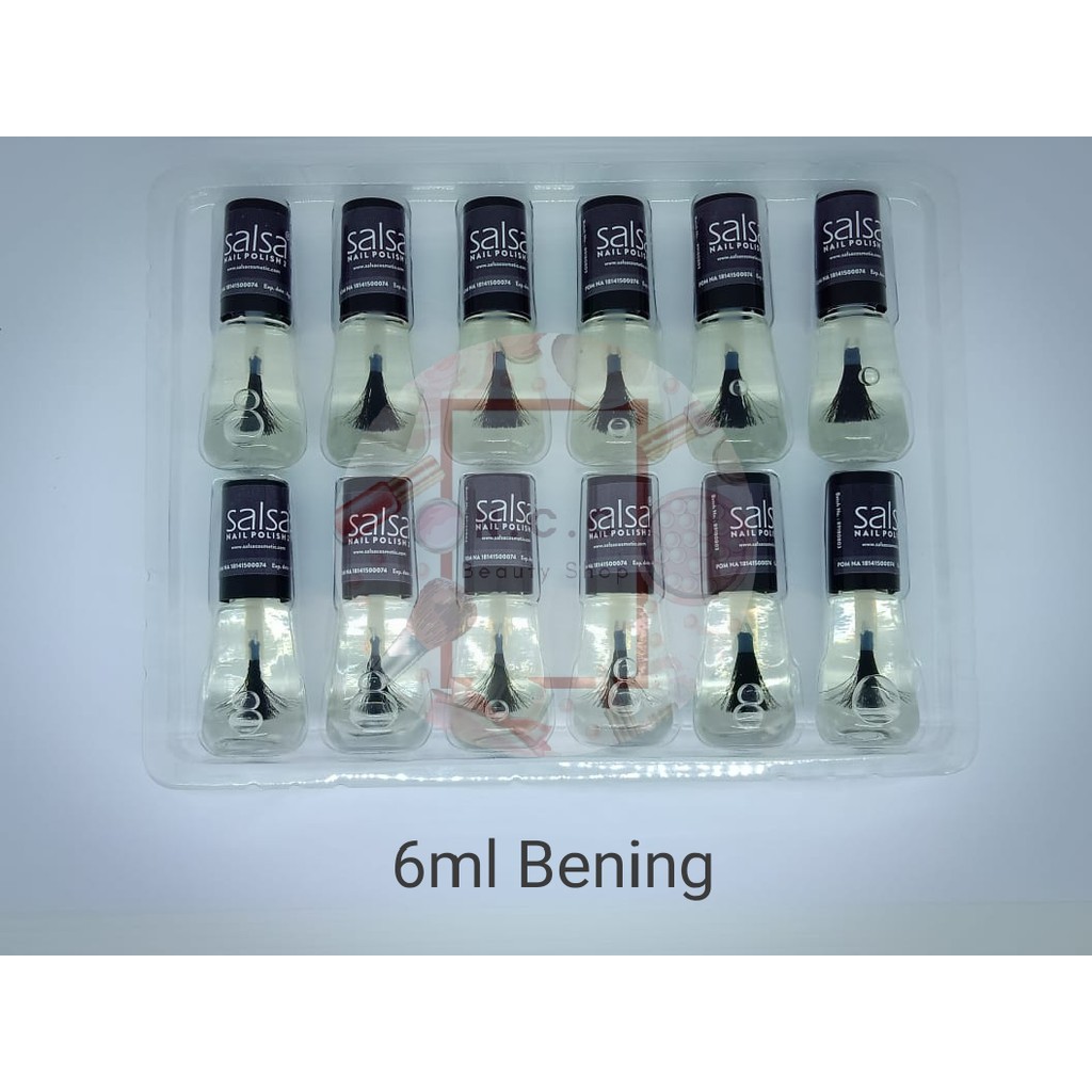 [PER BOX] * NCC * Salsa Nail Polish / Kutek Cat Kuku (1 Set - 12 pcs Kutek - BOX)