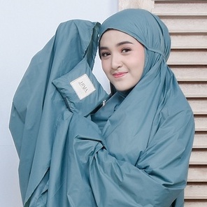 MUKENA TRAVELING HIMA AIRY LIGHT - TEAL