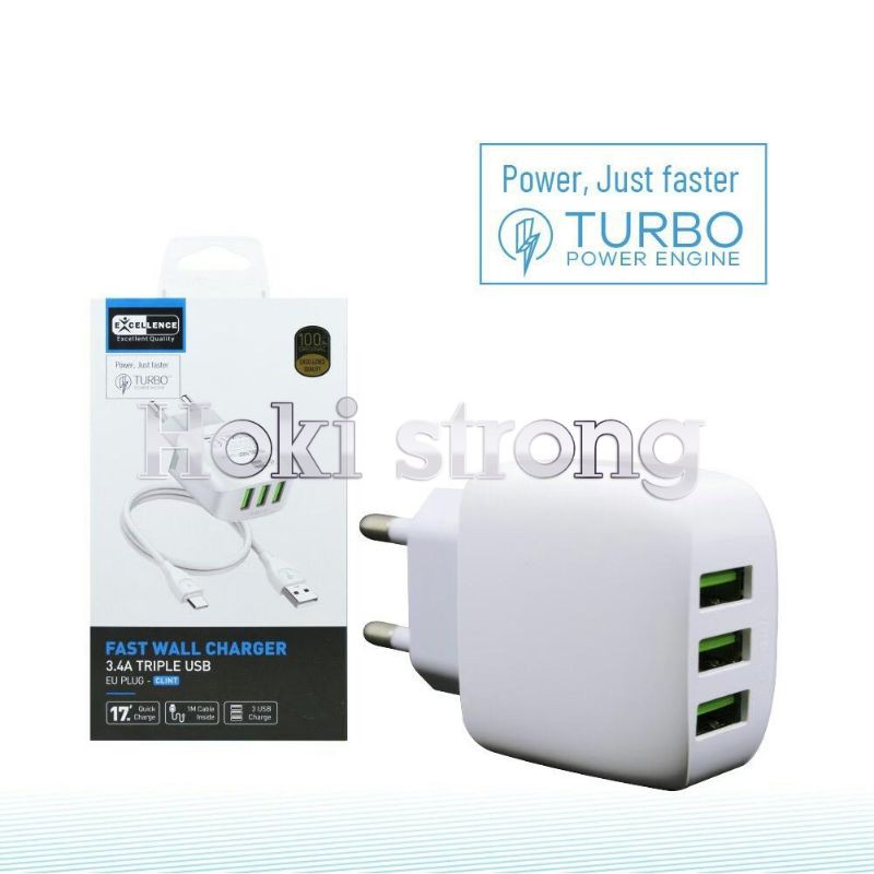 Charger  fast charger tipe Micro Excellence