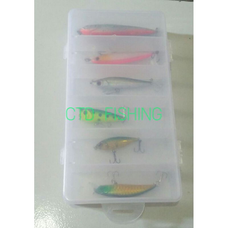 

box lure medium 6 sekat