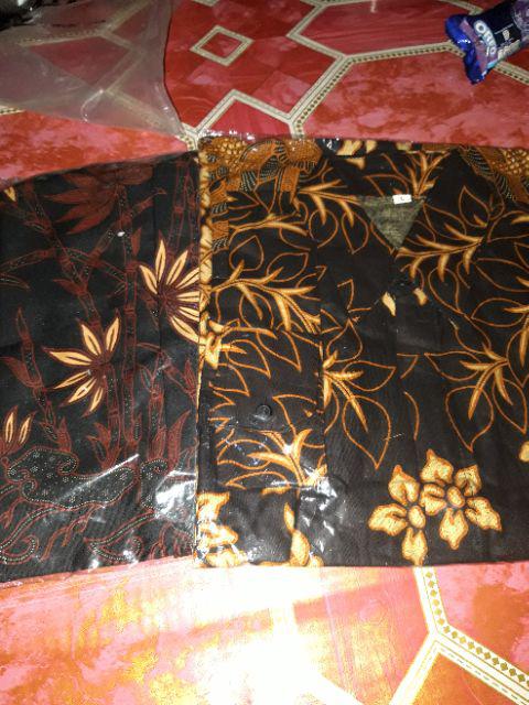 Kemeja Batik Unggul Jaya Halus Kain Tebal