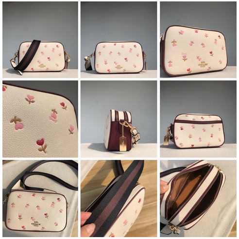 [Instant/Same Day]  1767  7617  88010  2835  3239  68168  coach double zip camera bag shoulder messenger women crossbody handbag  xjb