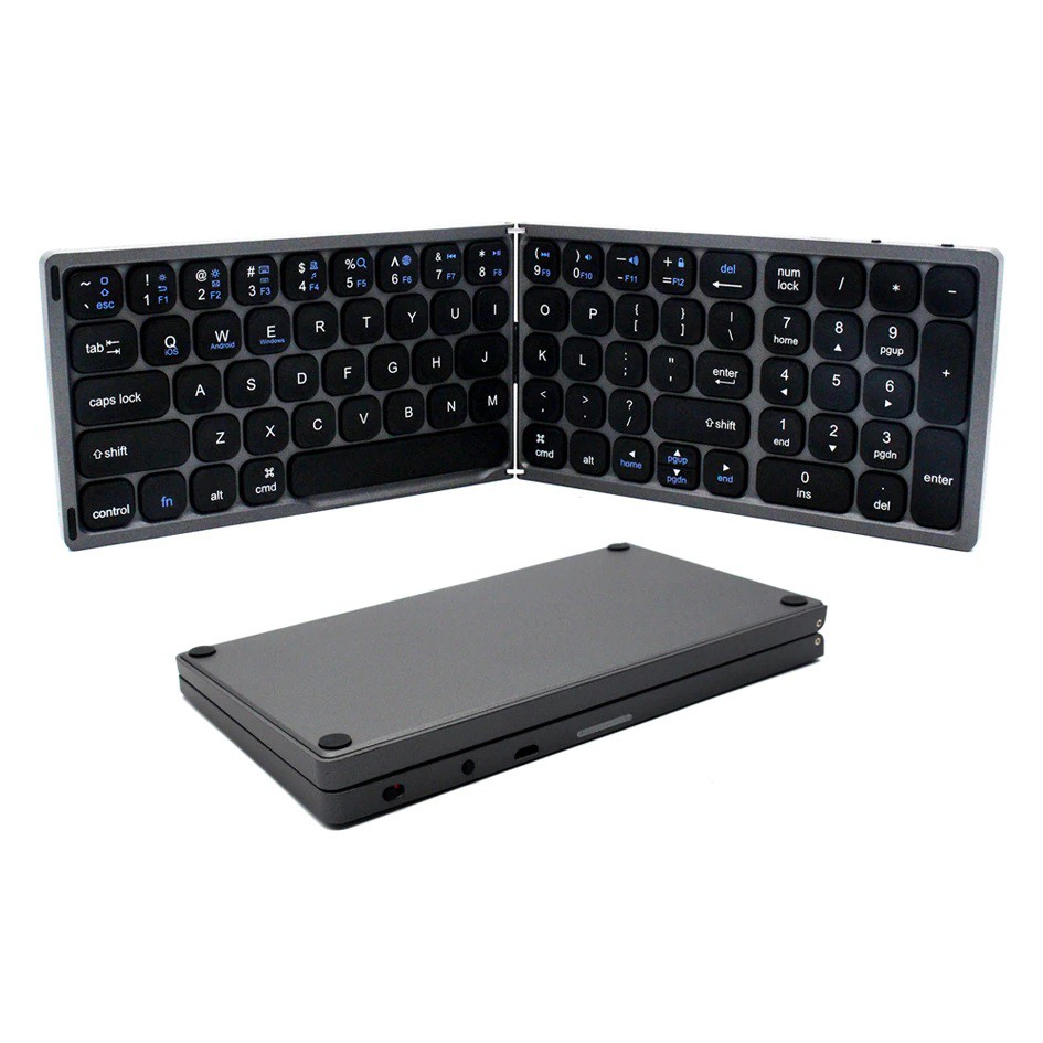 AKN88 - FK-328 Keyboard Wireless Bluetooth Foldable Model Lipat