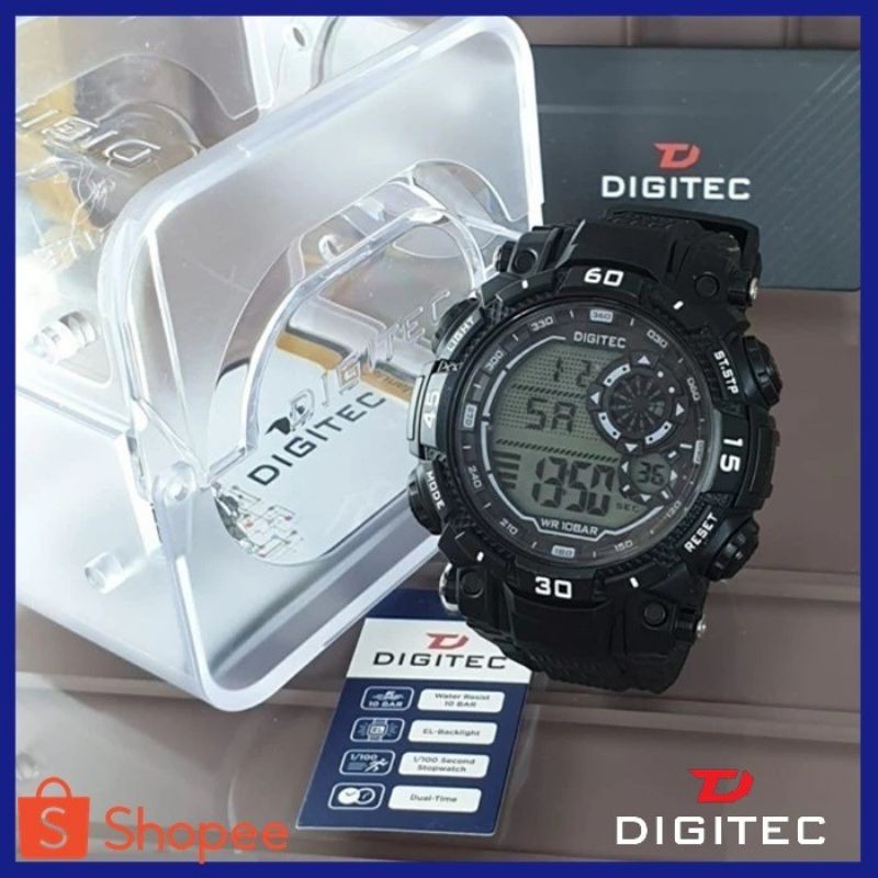 JAM TANGAN PRIA DIGITEC 5030 ORIGINAL SPORTY MUDMAN WATER RESIST