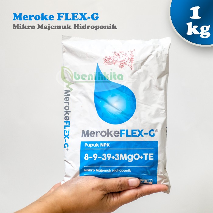 Meroke Flex-G 1kg Pupuk NPK Makro Majemuk Hidroponik