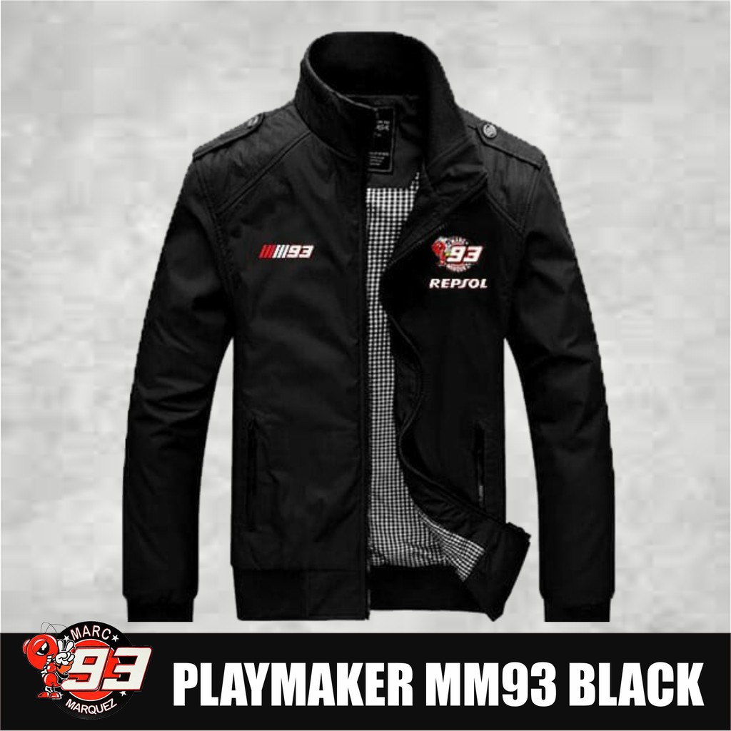 Jaket Playmaker Eksklusif MotoGP Marq Marques 93/Promo Jaket MotoGP Murah/Jaket Motor/Jaket Parasut