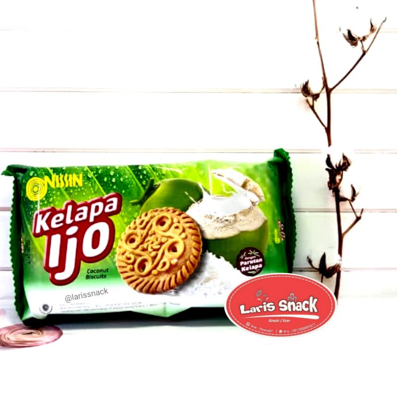 

Nissin Biscuit Kelapa Ijo (Coconut Biscuit) 280gr