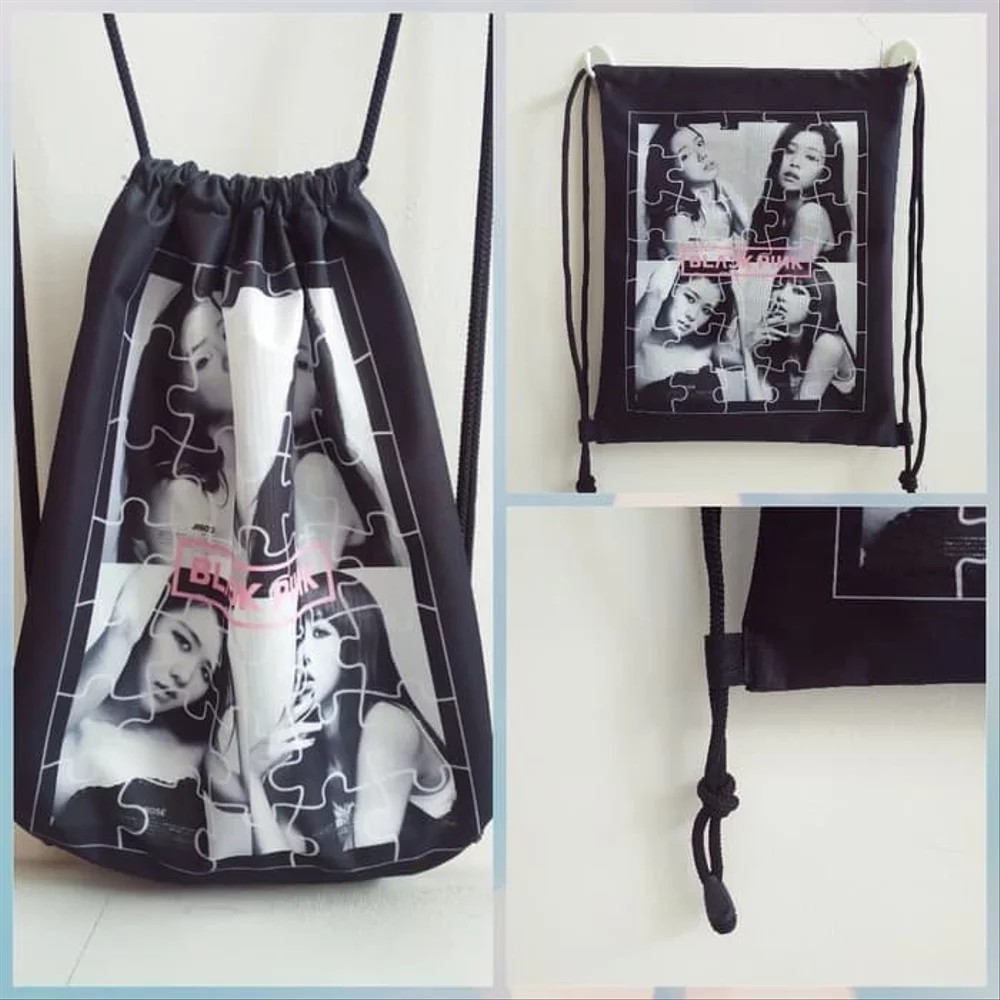

Special Edition PAKET TAS SERUT PLUS HPO Kotak Pensil KPOP BLACKPINK BW