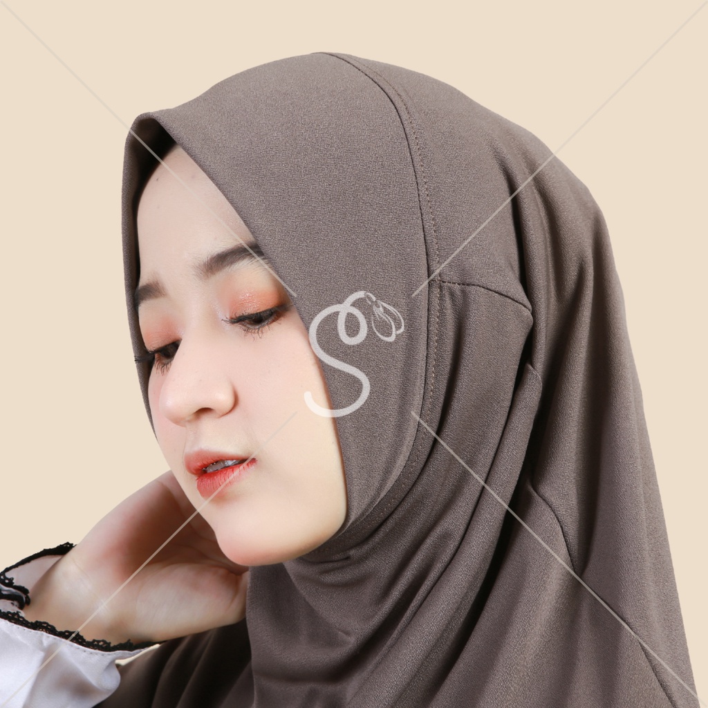 SHALIHAFACTORY - HIJAB INSTAN JERSEY ANTI TEMBEM | RANA INSTAN