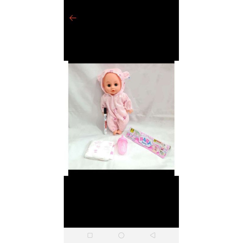 boneka mainan baby born