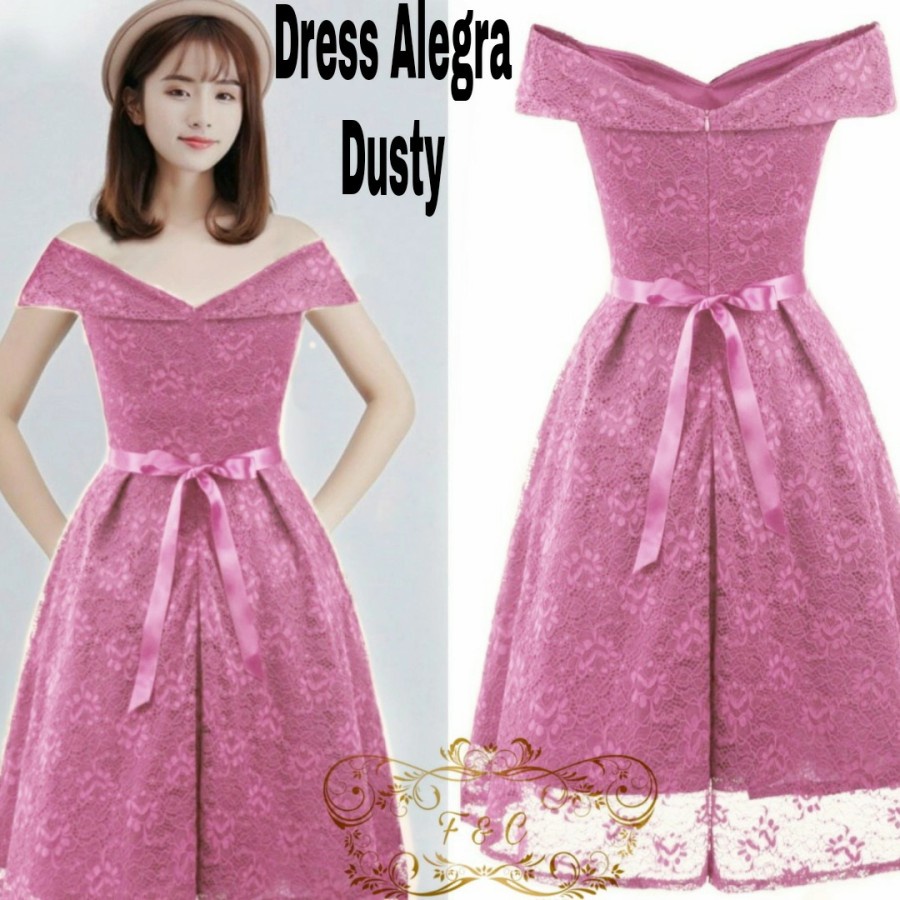 Pakaian Natal Terbaru Dres Wanita Kekinian / Dress Brukat Alegra Pendek Remaja Korea Terbaru 2022 Mo