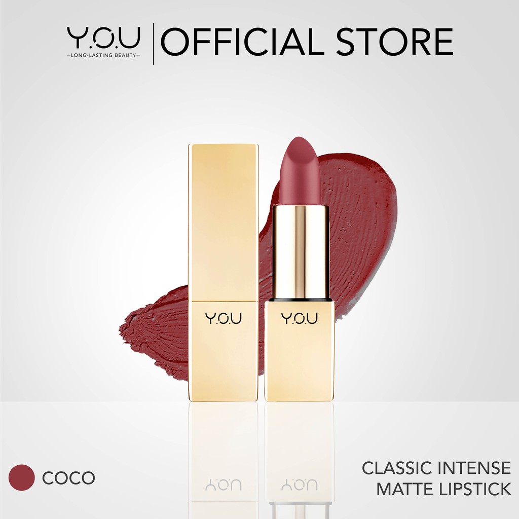 Jual Y.O.U Classic Intense Matte Lipstick YOU | Shopee Indonesia