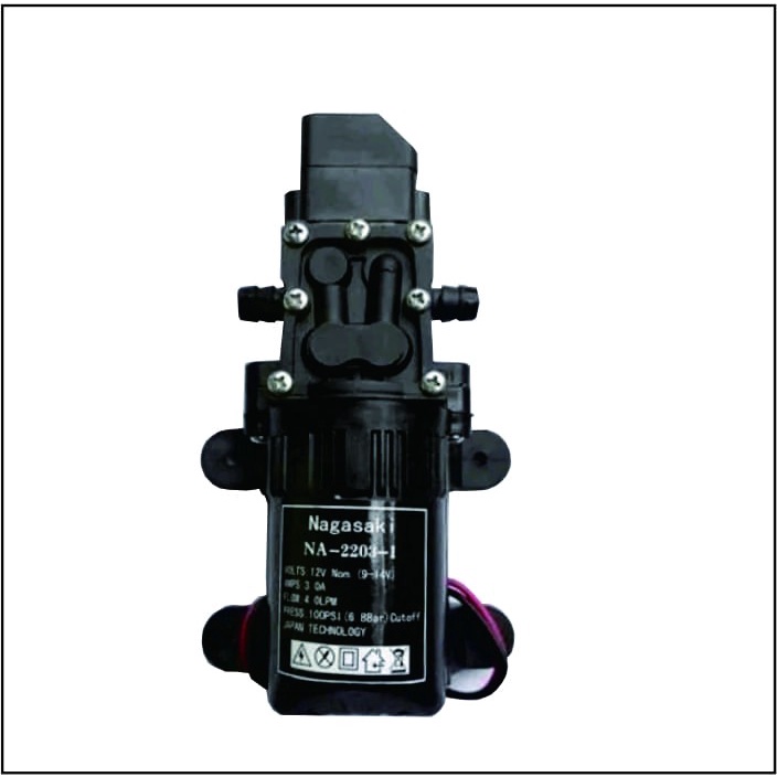 Dinamo pompa nagasaki sprayer elektrik 12v NA - 2203 - 1