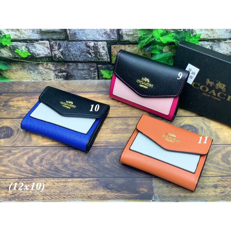 Dompet Coach Kartu Tutup Amplop Wanita Import