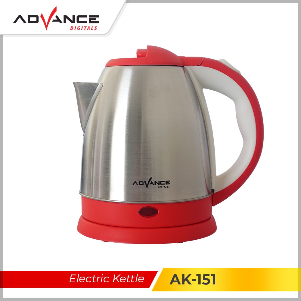 Advance Kettle Listrik 1.5L Teko Listrik 500W AK151 Garansi 1 Tahun