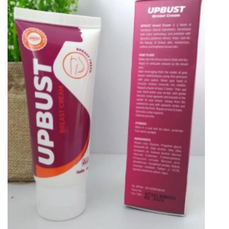 Promo Hari ini UPBUST BREAST CREAM PEMBESAR PAYUDARA ORIGINAL SECARA ALAMI DAN TANPA EFEK SAMPING BP