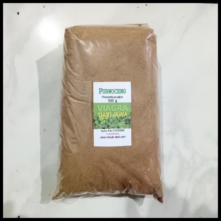 

Purwa Ceng Serbuk 500 Gram / Simplisia Bubuk Purwo-Ceng / Pimpinella