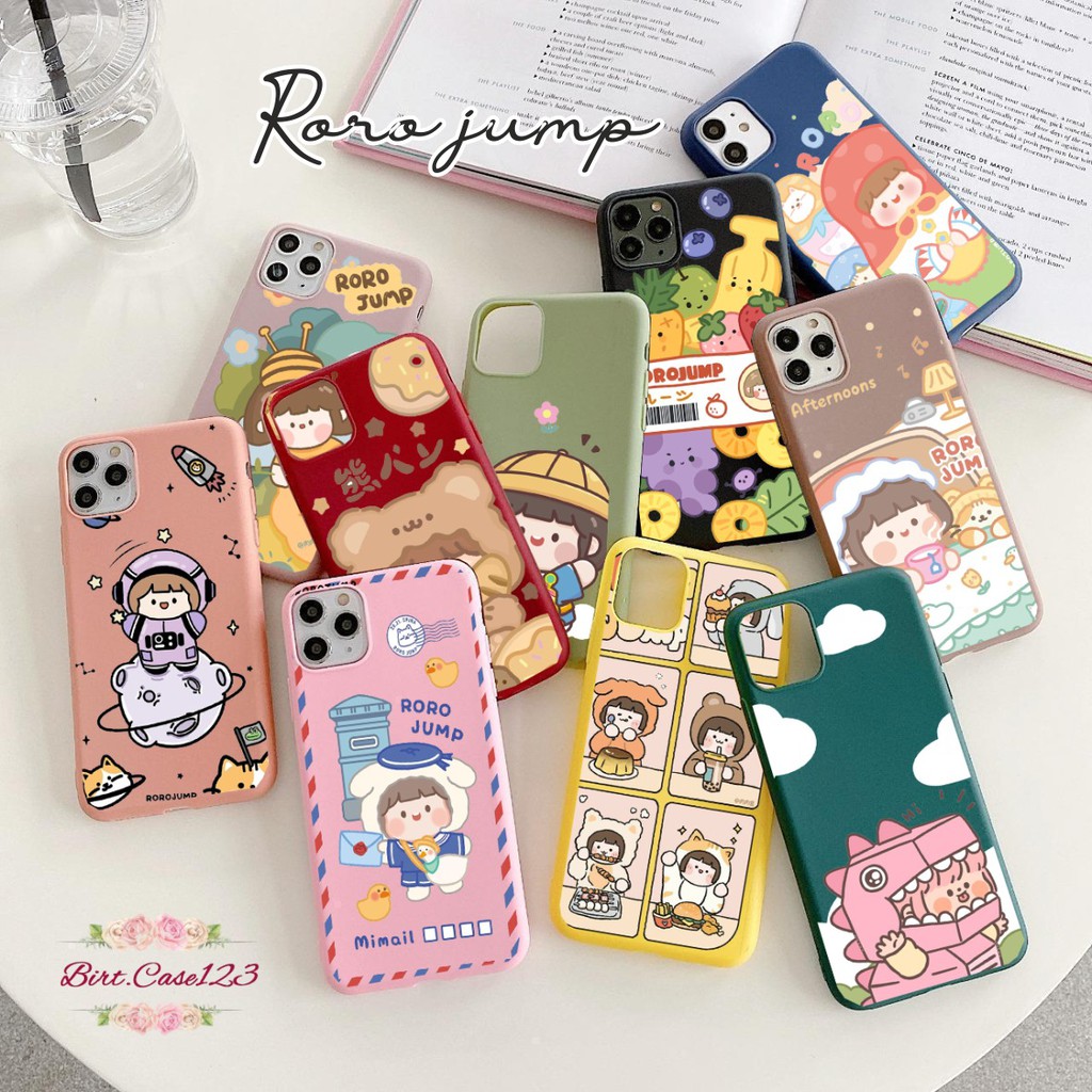 Softcase RORO JUMP Vivo Y9 Y93 Y95 Y81 Y83 Y71 Y53 V7 Y30 Y50 V17 S1 Pro BC2943