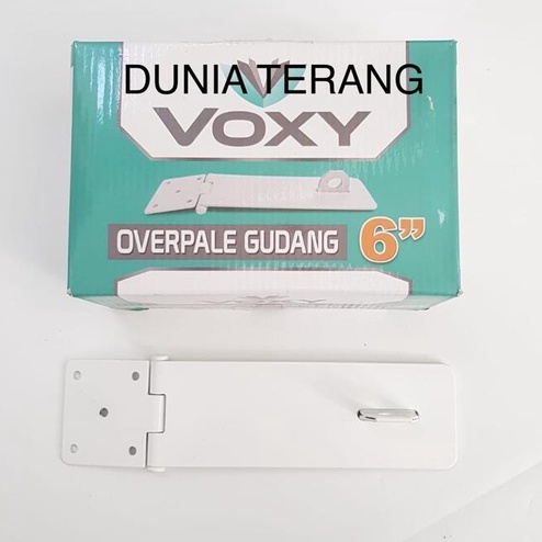 Overpale GUDANG VOXY 6&quot; Putih Plat Tebal Rata - Overval Plat Tebal 6 in - Operpal Overpal