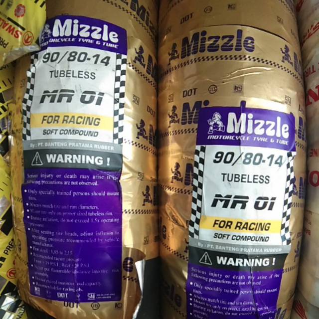 Ban Luar Mizzle MR01 90/80-14