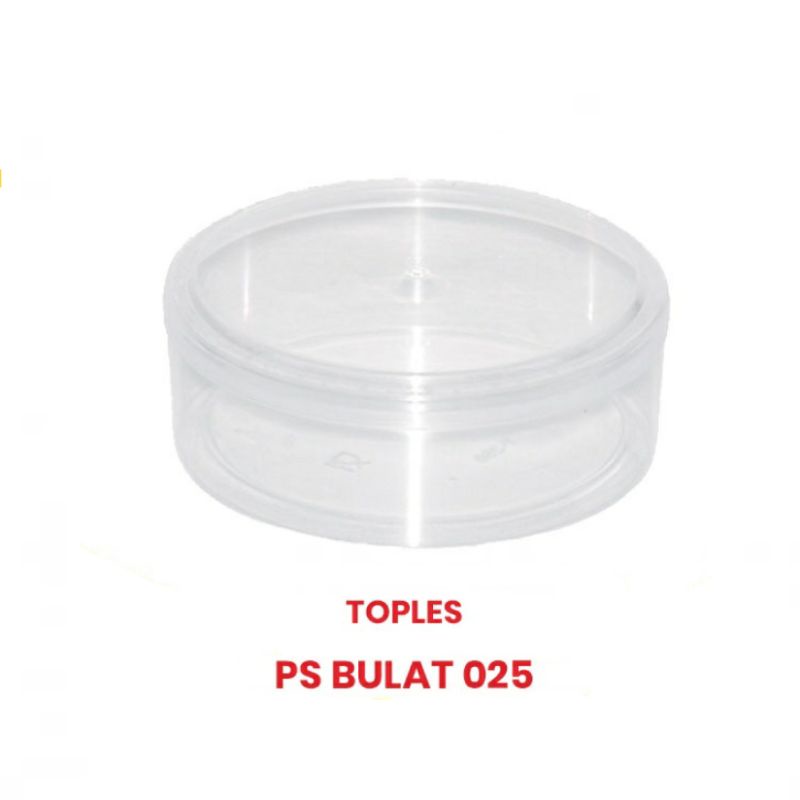 Toples mika bulat kue kering lebaran 250 gram