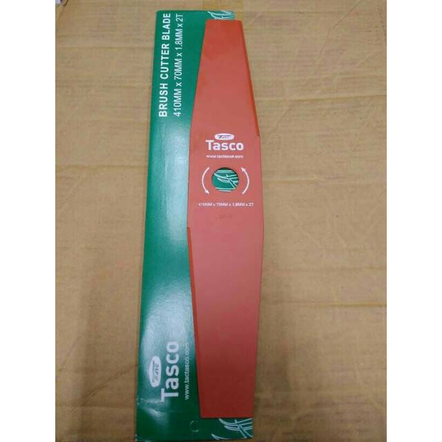 Mata Pisau Potong Rumput Panjang 410mm×70mm×1,8mmx2T Tasco 41cm