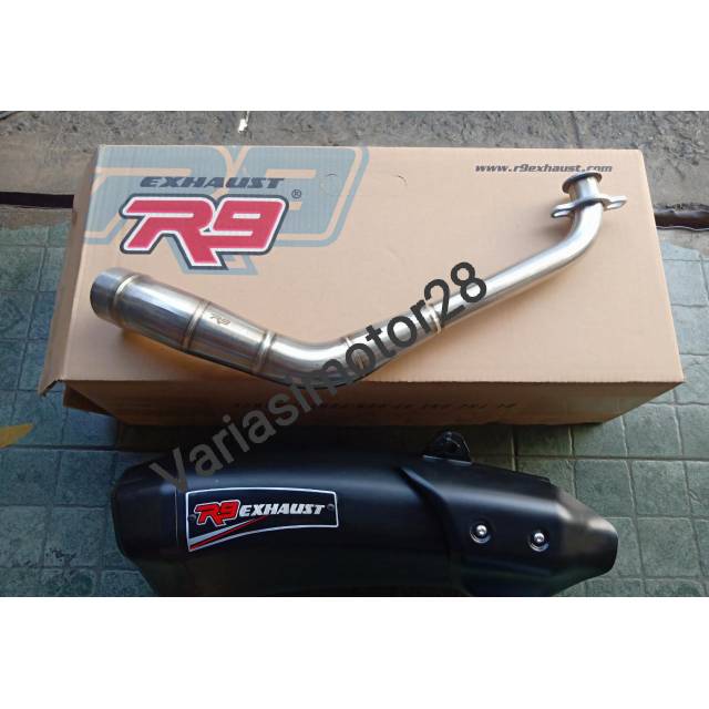 KNALPOT R9 ADV 150 MAXXI SERIES KNALPOT R9 ADV 150 ADV150 MAXXI SERIES ORIGINAL R9