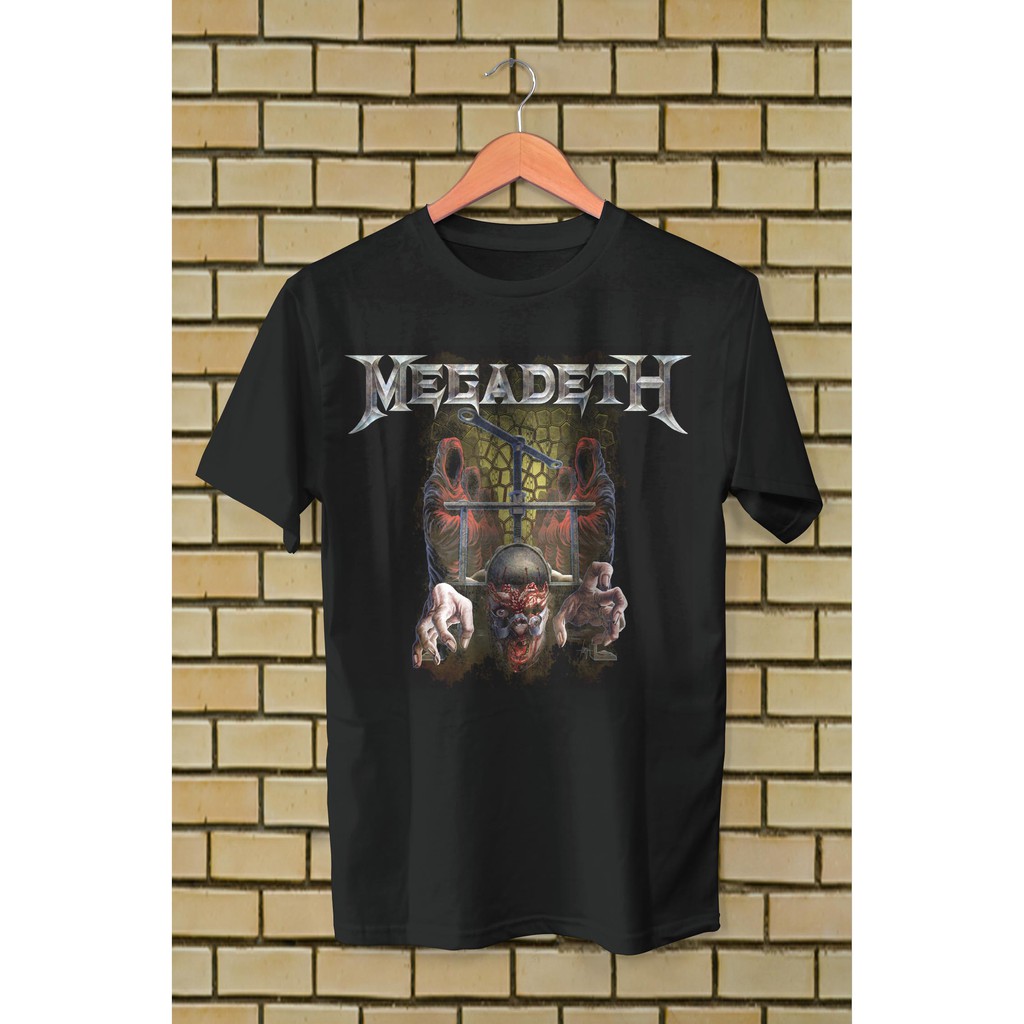 Kaos Musik Megadeath Band Tshirt 07