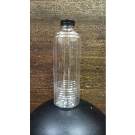 Botol Almond 500ml Plastik Bening Tebal Botol jus Botol Madu Murah Tutup Segel