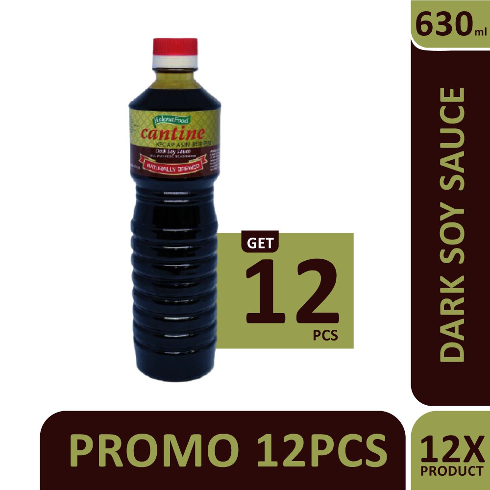 

Cantine Dark Soy Sauce 630 ml ( Promo X12 )