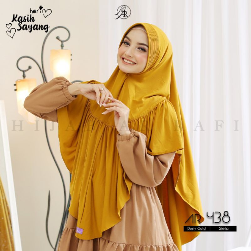 TERLARIS BISA COD ✓ Hijab Ar Rafi AR 438 hijab instan bergo Arrafi jumbo || INAYAHHIJAB-6
