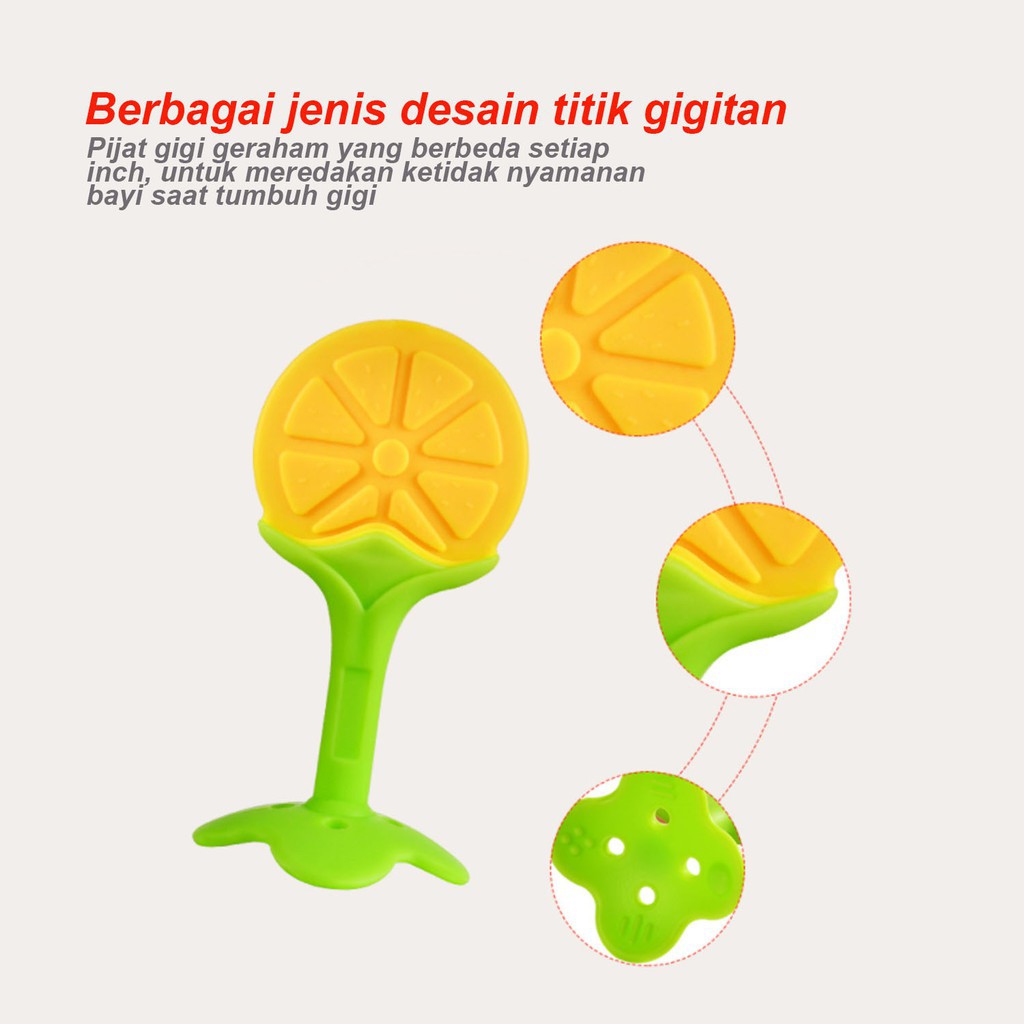 ♫ Megata ♫ A118 BABY TEETHER BUAH GIGITAN BAYI MODEL BUAH BABY TOOTH TEETHER IMPORT