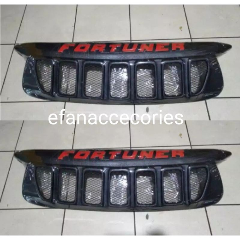 grill fortuner 2008-2010 embos fortuner merah