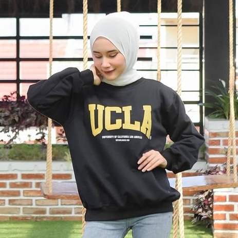 Public - Ucla Sweater Sweatshirt Pria Wanita