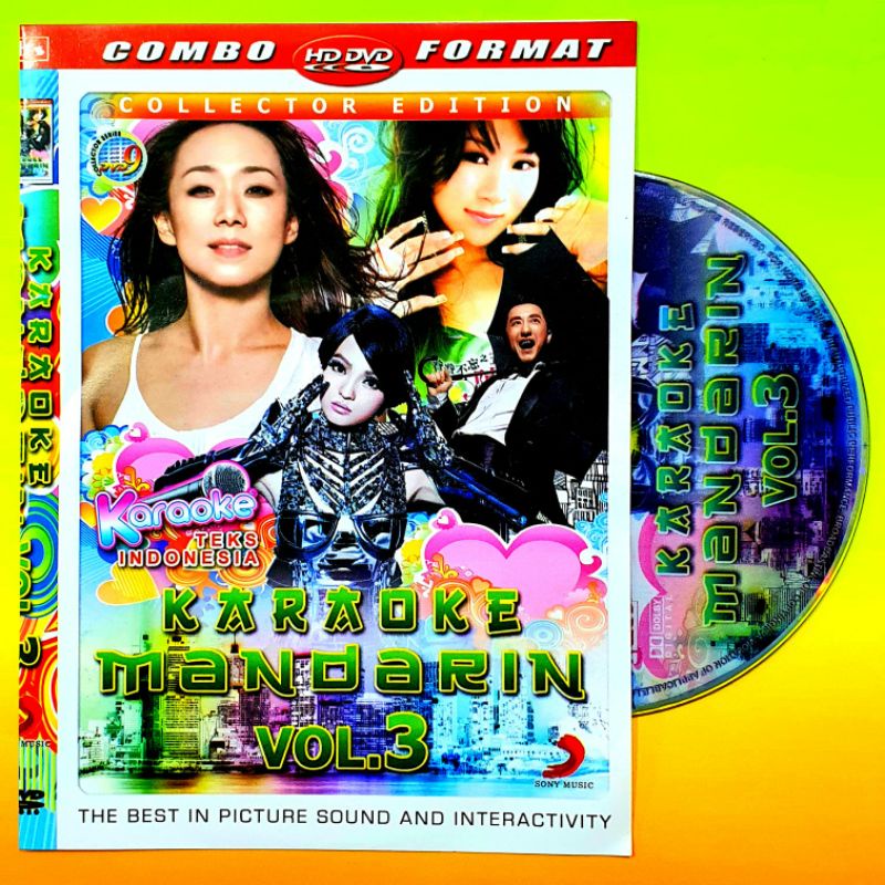 KASET CD LAGU KARAOKE MANDARIN-LAGU MANDARIN KARAOKE TERLARIS-VOCAL ON OF