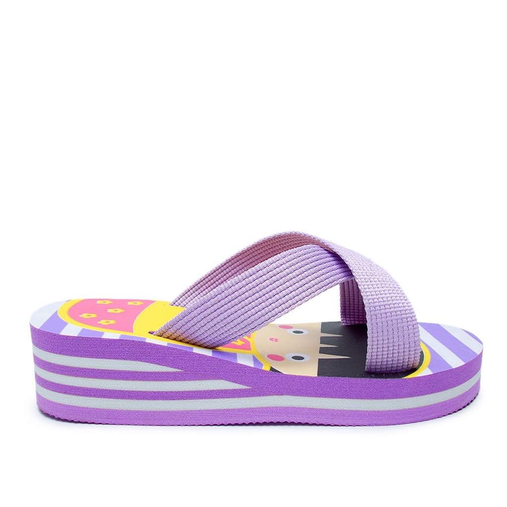 DNOIR Sandal Anak Perempuan SELOP3136 UNGU