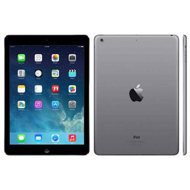 Ipad 5 128gb wifi + celluler second mulus space gray