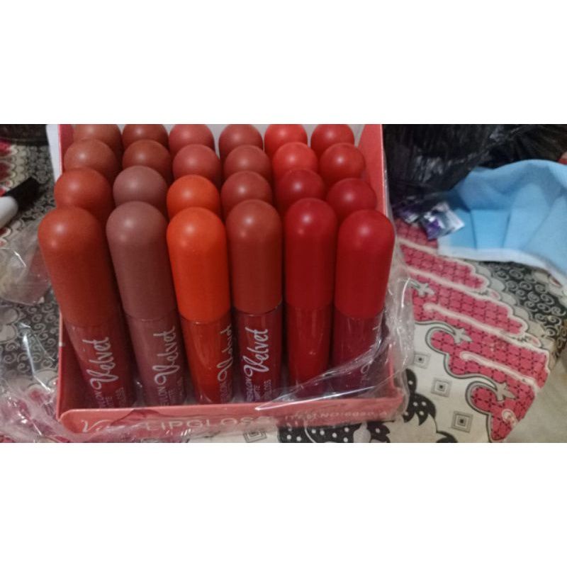 (Box ISI 24 PCS) REVLON VELVET MATTE