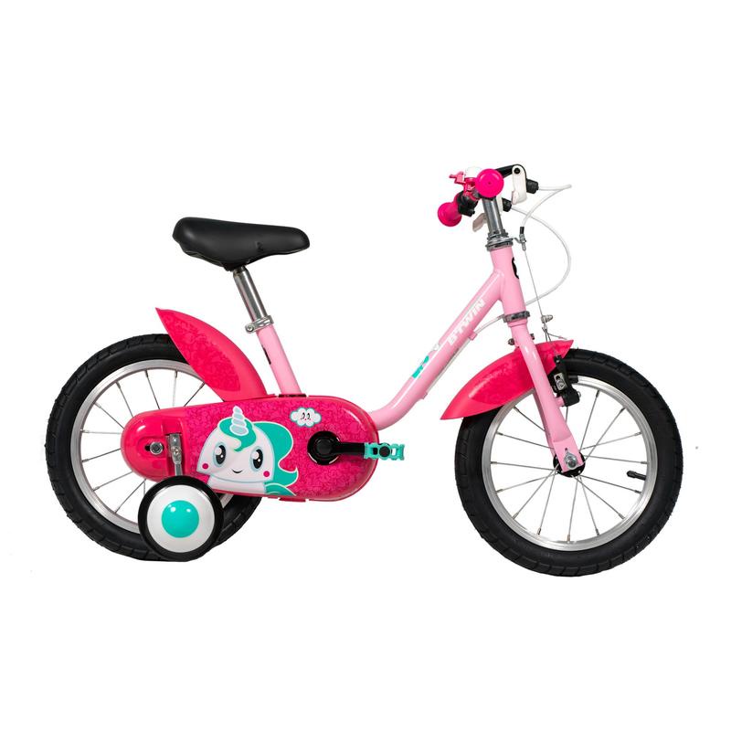 BTWIN 500 Unicorn Sepeda Anak 14 Inch Untuk Usia Anak 3-5 Tahun