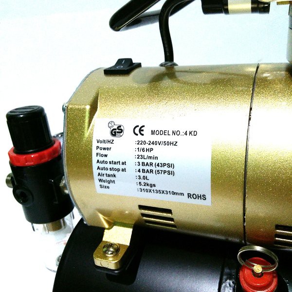 Kompresor mini Oilless + tabung