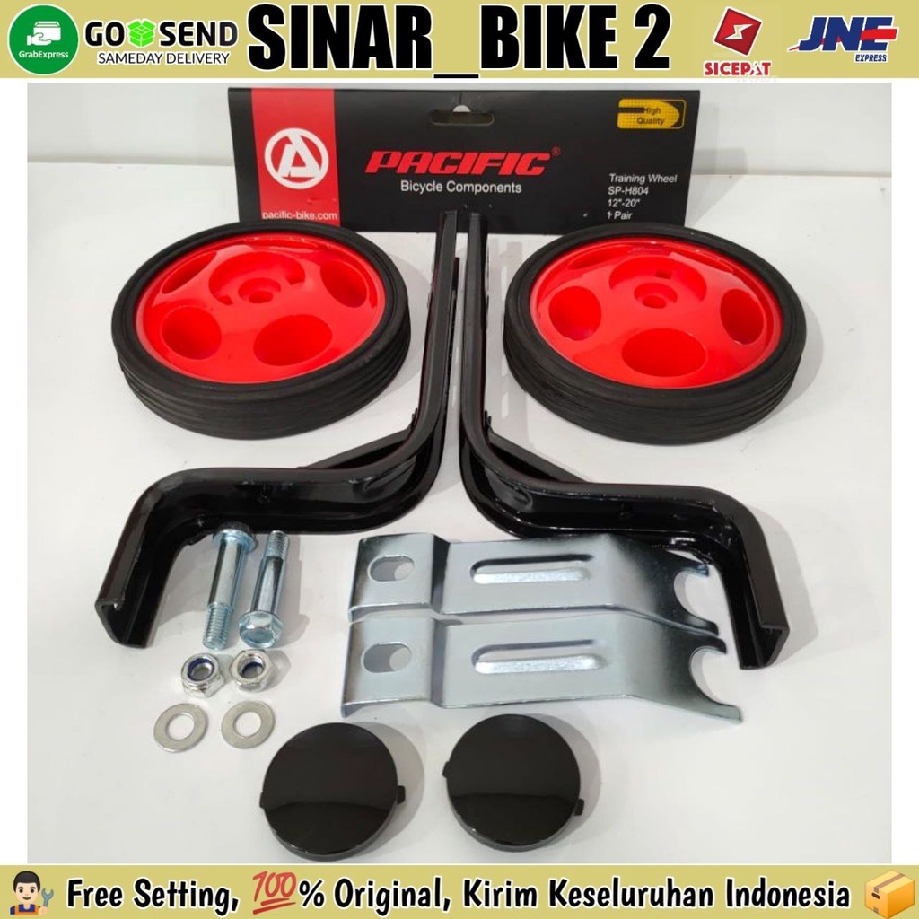 Pacific Roda Bantu Samping untuk Uk. 12&quot;-16&quot; 18 dan 20