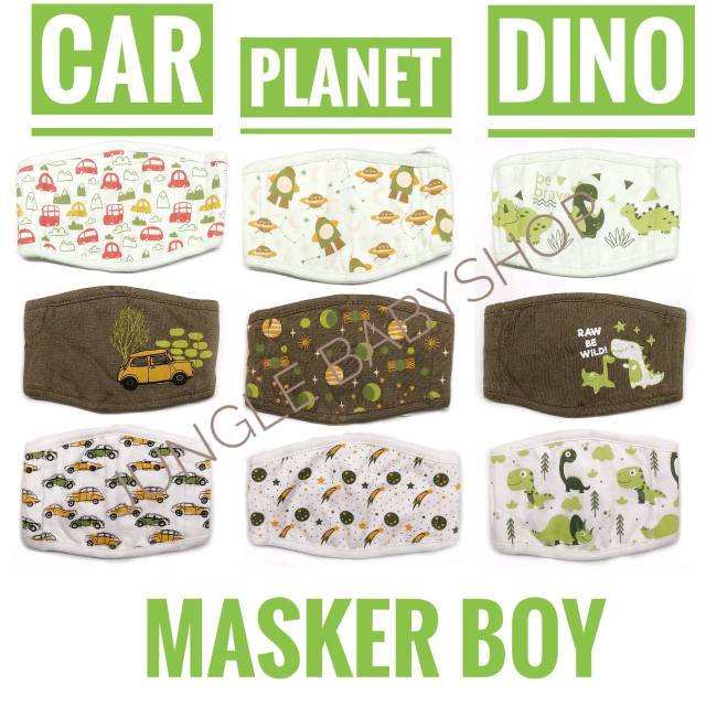 Masker Anak Motif Non Medis 1 pcs