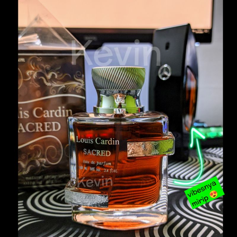 Louis Cardin Sacred Eau De Parfum EDP Unisex Dupes Mercedes-Benz Club Black Perfume