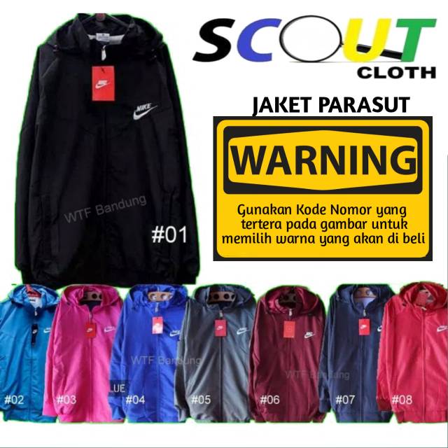 Jaket Parasut Nike polos Jaket Sport Parasut Pria Wanita Running Jaket Nike Parasut Parasit