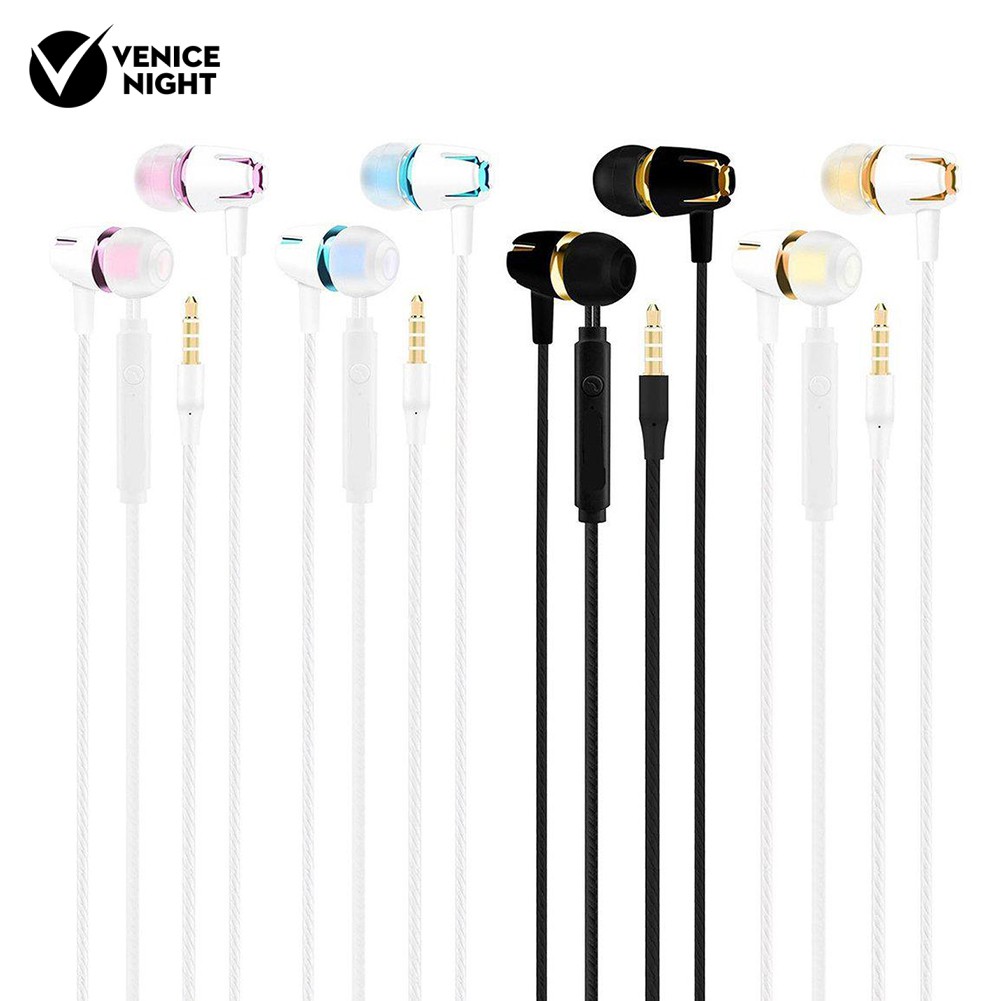 Earphone In-Ear Heavy Bass Universal Dengan Kabel Dan Jack 3.5mm