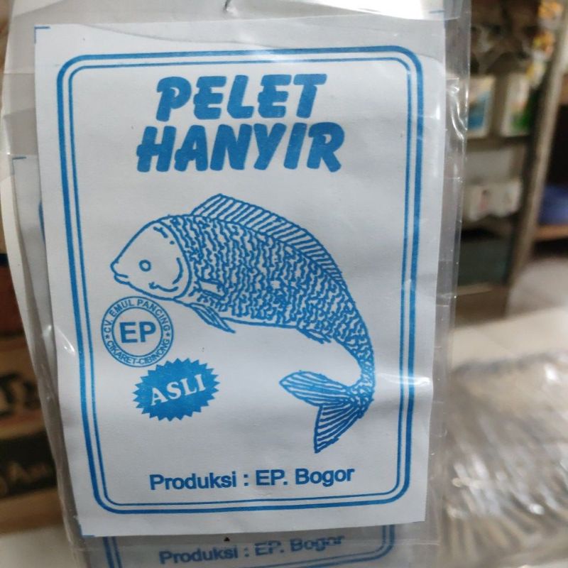 umpan ikan pelet hanyir asli ep Bogor