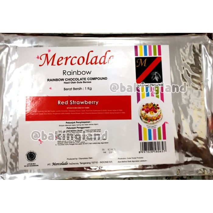 

MERCOLADE COKLAT RED STRAWBERRY
