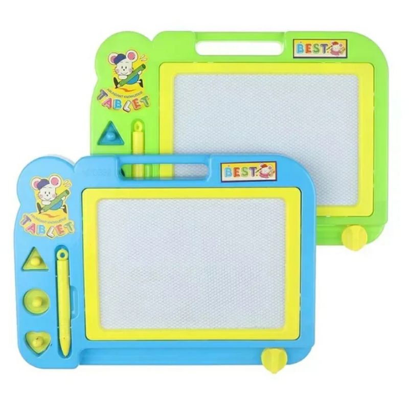 

MAINAN EDUKASI MAINAN PAPAN TULIS MAGNET Drawing Board / Papan Tulis Magnet / Papan Tulis Belajar / Papan Tulis Anak Ukuran Kecil dan Besar