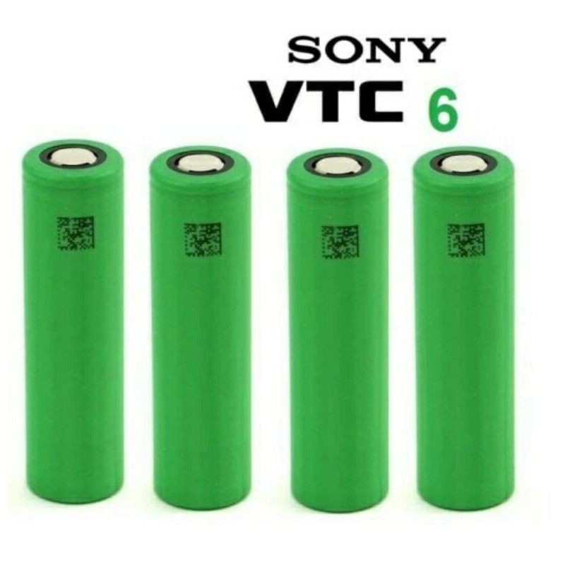 AUTHENTIC BATERAI SONY VTC 6 HARGA PER SATUAN.