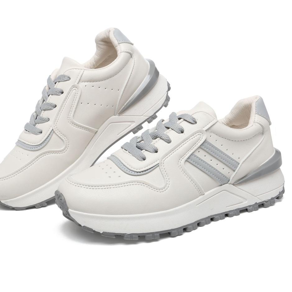 {NFK.20Au22a} Haechan Sepatu Sneakers Wanita Sport Shoes Grey 503